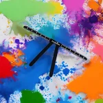 خط کش قرینه سازی فلزی تی T - تصویر 2